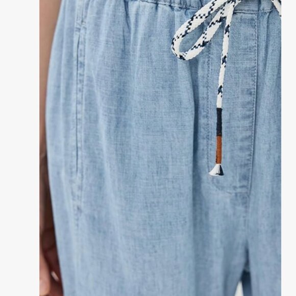 Xirena Draper Pants in Dusty Blue - Picture 4 of 6